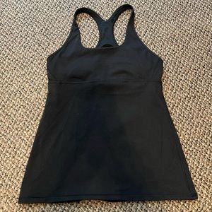 Black Lululemon tank top